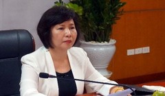 Cựu Thứ trưởng Hồ Thị Kim Thoa. Ảnh VOV