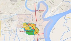 Cầu Thủ Thiêm 4 ước tính có tổng mức đầu tư 5.200 tỷ nối liền quận 2 và quận 7. Ảnh: Zing