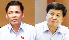 Ông Nguyễn Văn Thể (trái) và ông Lê Minh Khái. Ảnh: Hà Nội mới 