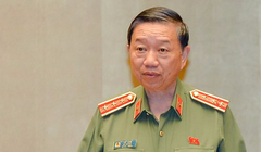 Bộ trưởng Bộ Công an Tô Lâm - Ảnh: Quochoi.vn