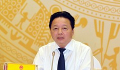 Bộ trưởng Bộ Tài nguyên và Môi trường Trần Hồng Hà. Ảnh: Dân trí