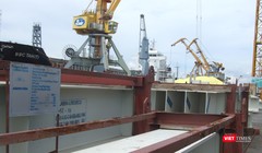 Chi phí vận tải của Việt nam đang rất cao, và đang tiếp tục chịu thêm chi phí hạ tầng cảng biển phục vụ nhu cầu địa phương là Hải Phòng. Ảnh: Quốc Dũng 