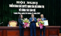 Bà Lâm Phương Thanh - tân Bí thư Tỉnh ủy Lạng Sơn. Ảnh: VGP