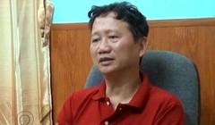 Ông Trịnh Xuân Thanh. Ảnh cắt từ clip của VTV