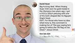 Người nước ngoài được cho là xúc phạm Đại tướng Võ Nguyên Giáp