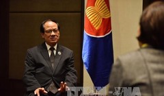 ông Lê Lương Minh - Thứ trưởng Bộ Ngoại giao đang biệt phái làm Tổng Thư ký Hiệp hội các quốc gia Đông Nam Á (ASEAN). Ảnh: TTXVN