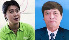 Phan Sào Nam (trái) và cựu cục trưởng C50 Nguyễn Thanh Hóa.