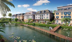 Khu Boutique Shophouse nằm ở vị trí trung tâm dự án Sun Premier Village Ha Long Bay.