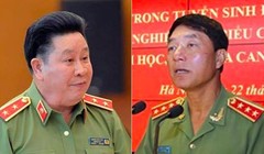 Hai tướng công an vừa bị giáng cấp hàm. Nguồn: CAND