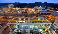 Mỏ Núi Pháo của Công ty TNHH Tinh luyện Vonfram Núi Pháo – H.C.Starck. Nguồn:Công ty