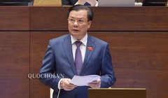 Bộ trưởng Tài chính Đinh Tiến Dũng. Nguồn: quochoi.vn