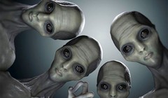 Sự tồn tại của người ngoài hành tinh từ lâu đã là câu hỏi không có lời giải (ảnh: express.co.uk)