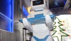 Robot Mortar (Đại bác) là robot phục vụ đầu tiên do người Việt tự nghiên cứu và chế tạo. Nguồn: VietTimes