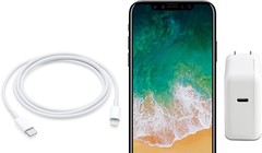 Bạn có thể sạc iPhone nhanh hơn với cáp chuyển USB chuẩn C sang cổng Lightning và sạc 29W của MacBook. (Nguồn: MacRumors)