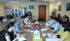 Cuộc họp bàn về vấn đề doanh nghiệp khoa học công nghệ
