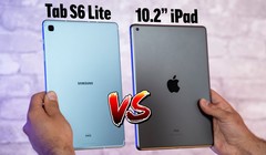 Giữa iPad 10.2 inch và Samsung Galaxy Tab S6 Lite nên chọn máy tính bảng nào (Ảnh: Youtube)