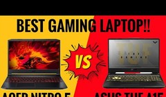 Acer Nitro 5 2020 vs Asus TUF A15 (Ảnh: RS Tech)