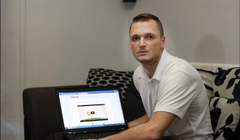 James Howells, người đang tìm kiếm ổ cứng chứa số Bitcoin trị giá 275 triệu bảng Anh (Ảnh: The Sun)