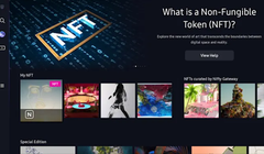 Samsung đang đưa NFT vào những sản phẩm TV thông minh của hãng (Ảnh: Engadget)