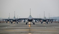 Tiêm kích F-16V được lượng lượng phòng vệ trên không Đài Loan đưa vào hoạt động từ tháng 11 năm ngoái (Ảnh: SCMP)