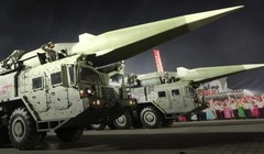 Triều tiên phô trương sức mạnh với phương tiện lướt siêu thanh mới (Ảnh: Military Watch Magazine)