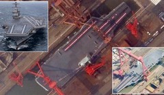 Trung Quốc đã sẵn sàng cho việc ra mắt Siêu tàu sân bay đầu tiên (Ảnh: Military Watch Magazine)