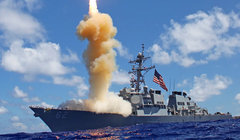 Tên lửa SM-6 được sử dụng trong cuộc tập trận của Mỹ tại Thái Bình Dương (Ảnh: The Drive)