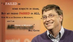 Bill Gates đã gặp phải những thất bại trên con đường trở thành tỉ phú