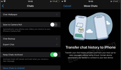 WhatsApp ra mắt tính năng mới giúp người dùng iPhone sao lưu tin nhắn mà không cần iCloud (Ảnh: Gizmochina)