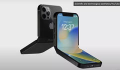 iPhone Flip: Đến khi nào Apple mới bước chân vào cuộc đua smartphone màn hình gập? (Ảnh: Android Authority)