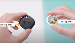 SmartTag và AirTag (Ảnh: Thegioididong.com.vn)