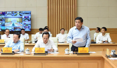 Bộ trưởng Bộ Kế hoạch và Đầu tư Nguyễn Chí Dũng phát biểu tại Hội nghị Thủ tướng Chính phủ đối thoại với doanh nghiệp năm 2022