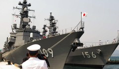 Chiến hạm hải quân Nhật Bản thăm cảng quốc tế Cam Ranh của Việt Nam