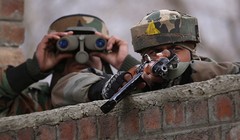 Binh sĩ Ấn Độ phòng thủ biên giới