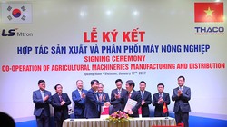 ​Sáng 17/1, Thaco Trường Hải đã ký kết hợp tác sản xuất và phân phối máy nông nghiệp với Tập đoàn LS'Mtron, một tập đoàn sản xuất máy nông nghiệp lớn nhất Hàn Quốc
