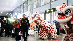 Trưa 27/3, Hãng hàng không Jetstar Pacific đã chính thức khai trương đường bay Đà Nẵng-Hồng Kông bằng máy bay Airbus A320 loại 180 ghế hạng phổ thông.