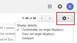 Tại trang Settings, bạn chọn thẻ Labs, sau đó tìm và đánh dấu chọn Enable của mục Preview Pane.