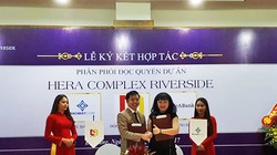 Chiều ngày 8/4, Nhất Nam và Bách Đạt ký kết hợp tác phân phối độc quyền dự án Hera Complex Riverside