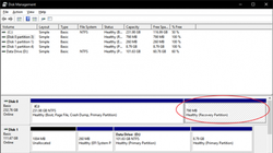 Phân vùng Recovery Partition.