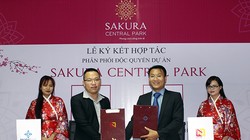 Sáng 05/05, Bách Đạt Corp đã ký thỏa thuận cho Nhất Nam Land phân phối độc quyền sản phẩm dự án Khu đô thị Sakura Central Park.