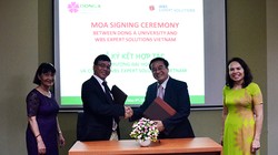 Đại học Đông Á (Đà Nẵng) và WBS Expert Solutions Vietnam vừa ký kết thỏa thuận hợp tác đào tạo nghiệp vụ Điều dưỡng theo chuẩn châu Âu dành cho sinh viên Điều dưỡng ĐH Đông Á và tìm kiếm cơ hội cho sinh viên làm việc tại Đức.