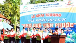 Lễ khai trương sản phẩm du lịch "Chợ quê Tiên Phước"