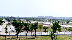 Một góc Dự án Khu đô thị Golden Hills tại phường Hòa Hiệp (quận Liên Chiểu) do Công ty Cổ phần Trung Nam đầu tư chưa nộp tiền sử dụng đất