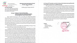 Văn bản phản hồi của Công ty CP Trung Nam liên quan đến khoản nợ hơn 2.050 tỷ đồng mà chính quyền Đà Nẵng chưa trả cho doanh nghiệp này khi bị "bêu" nợ tiền sử dụng đất.