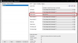 Giao diện chính của ứng dụng X-Mouse Button Control.