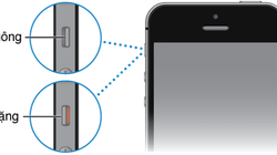 Giải pháp đầu tiên mà bạn cần thực hiện là kiểm tra nút gạt nằm bên cạnh trái thiết bị, bởi trong quá trình sử dụng, có thể do vô tình mà bạn đã chuyển iPhone sang chế độ im lặng.