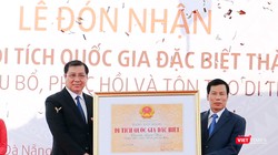 Sáng 29/3, UBND TP Đà Nẵng tổ chức Lễ đón nhận Bằng xếp hạng Di tích quốc gia đặc biệt đối với Thành Điện Hải và khởi công Dự án tu bổ, phục hồi, tôn tạo di tích giai đoạn 1 đối với công trình đặc biệt này.