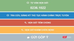 Đà Nẵng triển khai ứng dụng hẹn giờ khám bệnh tại các cơ sở y tế của địa phương