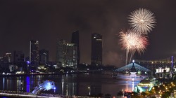 Các khách sạn từ 3-5 sao dọc hai bờ sông Hàn và ven biển Đà Nẵng đạt công suất phòng từ 90-100% trong dịp lễ 30/4-1/5.