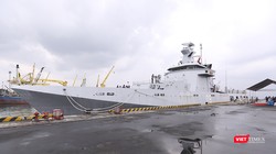 Tàu Hải quân Brunei mang tên KDB DARUTTAQWA cập Cảng Tiên Sa 